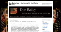 Desktop Screenshot of donbaileylaw.com